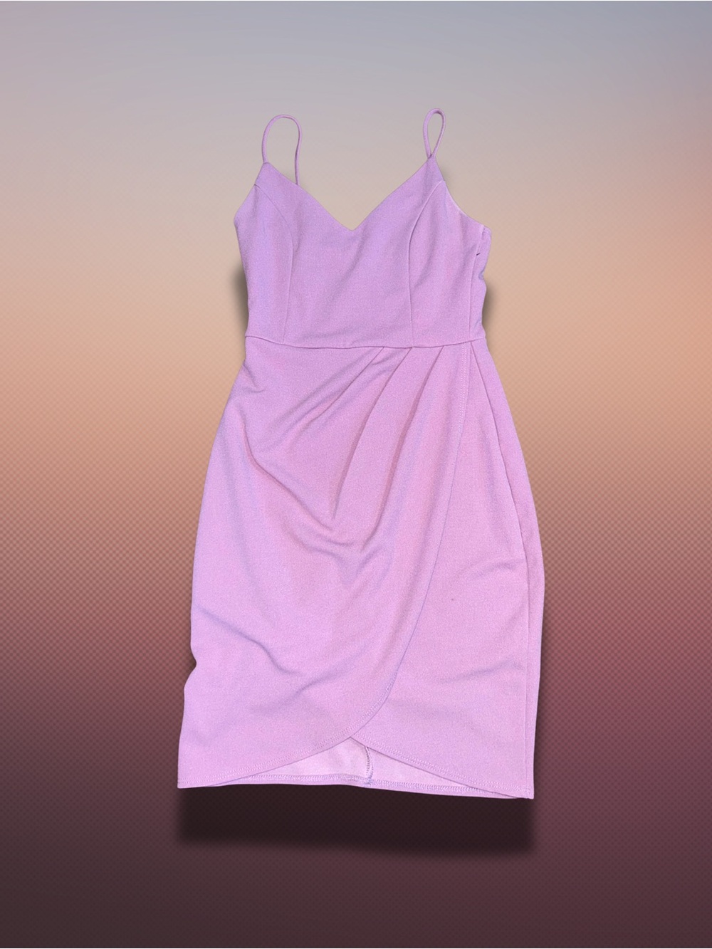 Lulus Forever Your Girl Mauve Pink Bodycon Dress Size Small